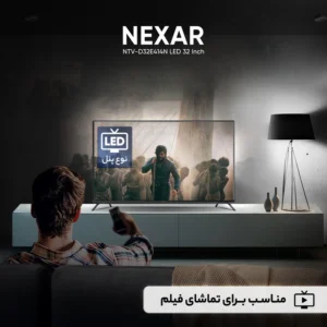 تلویزیون ال ای دی 32 اینچ نکسار مدل NTV-D32E414N