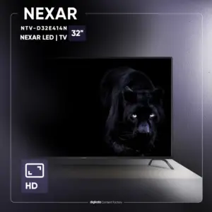 تلویزیون ال ای دی نکسار ۳۲ اینچ مدل NTV-D32E414N