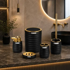 ست 5 پارچه سرویس بهداشتی پیکسل
