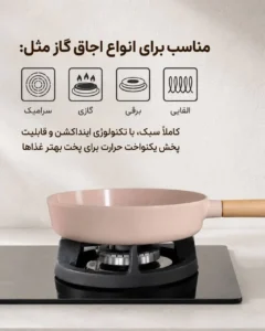 سرویس قابلمه سرامیکی 9 پارچه فیکا (FIKA )