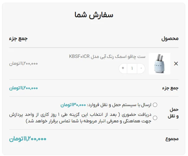 راهنمای جامع و آسان ثبت سفارش در فروشگاه ایتاکیت