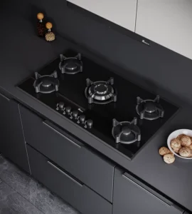 اجاق گاز شیشه‌ای بیمکث مدل E204