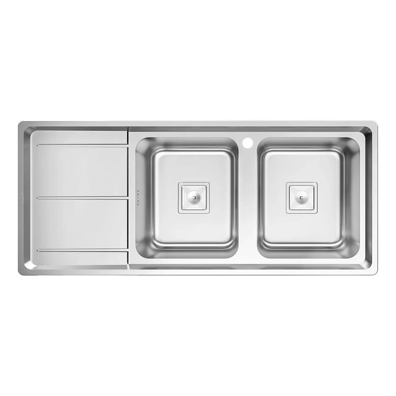 سینک ظرفشویی توکار میکس پلاس مدل 8092‑S45 سینک ظرفشویی توکار میکس پلاس مدل 8092‑S45