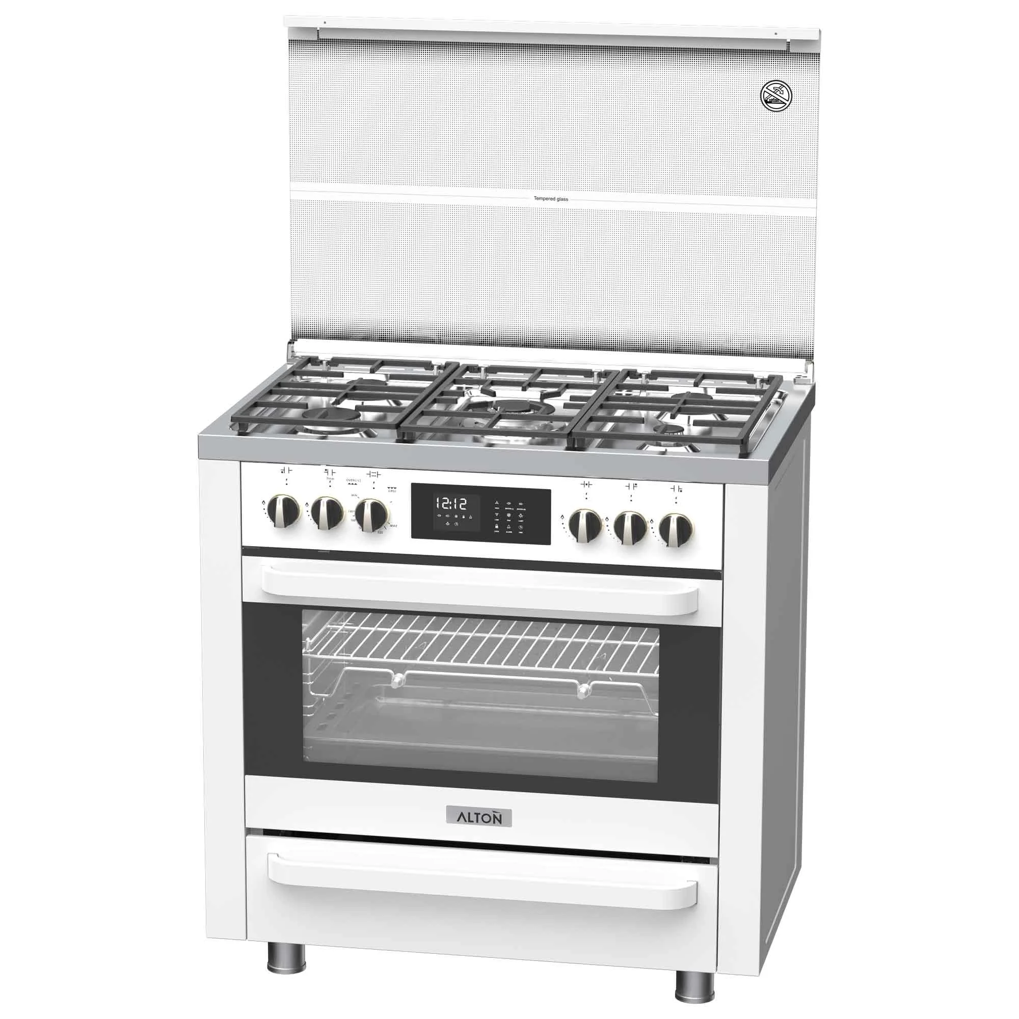 اجاق گاز مبله آلتون مدلMX5W اجاق گاز مبله آلتون مدلMX5W