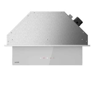 هود مخفی آلتون مدل H700W؛ سفیدی لوکس، قدرت ۵ دور و جک آرامبازشو در آشپزخانه شما آشپزخانه قلب هر خانهای است و هود، یکی از مهمترین اعضای این قلب تپنده به شمار میرود. اگر به دنبال هودی هستید که با موتور توربو ۵ دور، جک آرامبازشو، قدرت مکش ۹۰۰ متر مکعب بر ساعت و طراحی شیشهای سفید با فریم فلزی، آشپزخانه شما را به محیطی مدرن، روشن، هوشمند و عاری از دود و بوی نامطبوع تبدیل کند، هود مخفی آلتون مدل H700W دقیقاً همان محصولی است که به آن نیاز دارید. این هود با ترکیب پنل شیشهای سفید با فریم فلزی، موتور توربو ۵ دور، سنسورهای هوشمند و گارانتی ۲۴ ماهه، عملکردی بینظیر و حرفهای را به شما هدیه میدهد. ایتاکیت با افتخار، این محصول استثنایی از برند معتبر آلتون (Alton) را با بهترین قیمت و بالاترین کیفیت به شما عزیزان ارائه میدهد. در ادامه با مهمترین ویژگیهای این هود بینظیر آشنا شوید. چرا هود مخفی آلتون مدل H700W را انتخاب کنید؟ ۱. طراحی شیشهای سفید با فریم فلزی؛ روشنایی و زیبایی در آشپزخانه هود H700W با طراحی پنل شیشهای سفید با فریم فلزی، جلوهای مدرن، لوکس، روشن و منحصربهفرد به آشپزخانه شما میبخشد. رنگ سفید این هود، حس روشنایی، تمیزی و فضای باز را به آشپزخانه هدیه میدهد و با هر سبک دکوراسیونی هماهنگ میشود. شیشه سکوریت مقاوم در برابر حرارت و ضربه، دوام و ایمنی فوقالعادهای را تضمین میکند. ابعاد: ۷۰ سانتیمتر ابعاد برش: ۶۷ × ۲۶ سانتیمتر رنگ سفید برای هماهنگی با آشپزخانههای مدرن، کلاسیک و مینیمال نصب آسان و دقیق در کابینت آشپزخانه ۲. نمایشگر لمسی با کنترل از راه دور و کلیدهای موشن هود H700W مجهز به صفحه نمایشگر لمسی است که: کاربری آسان و مدرن با کلیدهای لمسی کنترل از راه دور برای مدیریت هود از هر نقطه آشپزخانه کلیدهای موشن (حسگر حرکتی) برای کنترل بدون تماس با حرکت دست امکان روشن و خاموش کردن هود بدون نزدیک شدن به آن ۳. جک آرامبازشو با قدرت ۶۰-۸۰ نیوتن؛ تکنولوژی پیشرفته باز و بسته شدن بیصدا هود H700W مجهز به جک آرامبازشو (Soft-Close) با قدرت ۶۰-۸۰ نیوتن است که یکی از پیشرفتهترین سیستمهای موجود در هودهای مخفی محسوب میشود: باز و بسته شدن کاملاً نرم و بیصدا بدون ایجاد ضربه و صدای ناگهانی بدون نیاز به نیروی دستی افزایش عمر مفید قطعات مکانیکی تجربهای لوکس و حرفهای در هر بار استفاده ۴. قدرت مکش ۹۰۰ متر مکعب بر ساعت با موتور توربو ۵ دور هود H700W با قدرت مکش ۷۰۰ تا ۹۰۰ متر مکعب بر ساعت و موتور فلزی توربو ۵ دور، یکی از قدرتمندترین هودهای مخفی موجود در بازار است: خروج سریع دود و بوی نامطبوع از آشپزخانه تهویه عالی برای آشپزخانههای بزرگ ۵ دور موتور برای تنظیم دقیق قدرت مکش متناسب با نوع پختوپز عملکرد قدرتمند و کمصدا با میزان صدای ۴۸ تا ۵۸ دسیبل ۵. سنسورهای هوشمند دود، گاز و حرارت؛ ایمنی و آسایش بیشتر هود H700W مجهز به سنسورهای دود، گاز و حرارت است که به محض تشخیص افزایش غیرعادی: به طور خودکار هود را روشن میکنند هوای آشپزخانه را تهویه میکنند از تجمع گازهای مضر و حرارت اضافی جلوگیری میکنند ایمنی بیشتری را برای شما و خانوادهتان فراهم میکنند ۶. کنترل از راه دور و کلیدهای موشن هود H700W دارای کنترل از راه دور و کلیدهای موشن است که: بدون نزدیک شدن به هود، آن را روشن و خاموش کنید سرعت موتور را تنظیم کنید نور لامپ را کنترل کنید کنترل بدون تماس با حرکت دست ۷. فیلتر ۳ لایه قابل شستشو؛ نظافت آسان و ماندگاری بیشتر هود H700W دارای فیلتر ۳ لایه قابل شستشو است که: به راحتی از هود جدا شده و شسته میشود چربیها و ذرات معلق در هوا را به طور مؤثر جذب میکند مانع از کثیف شدن موتور و دیگر قسمتهای داخلی هود میشود با شستشوی منظم، طول عمر دستگاه افزایش مییابد ۸. عملکرد کمصدا و لامپ SMD مقاوم میزان صدای ۴۸ تا ۵۸ دسیبل برای آشپزی آرام و بدون دغدغه لامپ SMD مستطیل با بدنه ABS مقاوم در برابر حرارت برای روشنایی عالی و مصرف انرژی پایین هود مخفی آلتون مدل H700W برای چه کسانی مناسب است؟ 👩🍳 کدبانوهای مدرن که به دنبال هودی با نمایشگر لمسی و جک آرامبازشو هستند. 🏠 صاحبان آشپزخانههای لوکس و روشن که به طراحی شیشهای سفید با فریم فلزی اهمیت میدهند. 🍳 آشپزهای حرفهای که به تهویه قوی با موتور ۵ دور و سنسورهای هوشمند نیاز دارند. 👨👩👧 خانوادههایی که به ایمنی و آرامش در آشپزخانه اهمیت میدهند. 🎁 هدیهای ارزشمند برای منزل عروس و دامادها. گارانتی ۲۴ ماهه و ۱۰ سال خدمات پس از فروش؛ خیالی آسوده برای شما ما در ایتاکیت به کیفیت و اصالت کالایی که به دست شما میرسد، کاملاً واقفیم. به همین دلیل، هود مخفی آلتون مدل H700W با ۲۴ ماه گارانتی رسمی و شرکتی و ۱۰ سال خدمات پس از فروش به شما عزیزان عرضه میشود. مزایای این گارانتی ۲۴ ماهه و خدمات پس از فروش ۱۰ ساله برای شما: ✅ پشتیبانی رسمی و تخصصی ✅ استفاده از قطعات اصلی و اورجینال ✅ شبکه گسترده خدمات ✅ دوره گارانتی طولانیتر ✅ آسودگی خاطر و سرمایهگذاری امن نکته مهم: لطفاً برای بهرهمندی از خدمات کامل گارانتی و خدمات پس از فروش، کارت گارانتی محصول را پس از دریافت، به دقت مطالعه کرده و در محل امنی نگهداری کنید. با انتخاب این محصول از ایتاکیت، شما نه تنها یک هود مخفی پیشرفته و باکیفیت، بلکه یک خدمات پشتیبانی مطمئن و طولانیمدت را نیز به خانه خود میبرید. جمعبندی؛ چرا هود مخفی آلتون H700W بهترین انتخاب است؟ هود مخفی آلتون مدل H700W با ترکیب طراحی شیشهای سفید با فریم فلزی، نمایشگر لمسی، جک آرامبازشو با قدرت ۶۰-۸۰ نیوتن، قدرت مکش ۹۰۰ متر مکعب بر ساعت، موتور توربو ۵ دور، سنسورهای هوشمند، کنترل از راه دور و گارانتی ۲۴ ماهه، یک انتخاب کامل و بینظیر برای هر آشپزخانهای است. اگر به دنبال هودی هستید که همزمان کیفیت تهویه عالی، تکنولوژی پیشرفته، طراحی منحصربهفرد و روشن، ایمنی کامل و دوام بالا را ارائه دهد، همین حالا سفارش خود را ثبت کنید و از تهویهای بینظیر با هود مخفی آلتون H700W تجربهای جدید رقم بزنید.