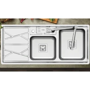 سینک توکار میکس پلاس مدل 8041S45